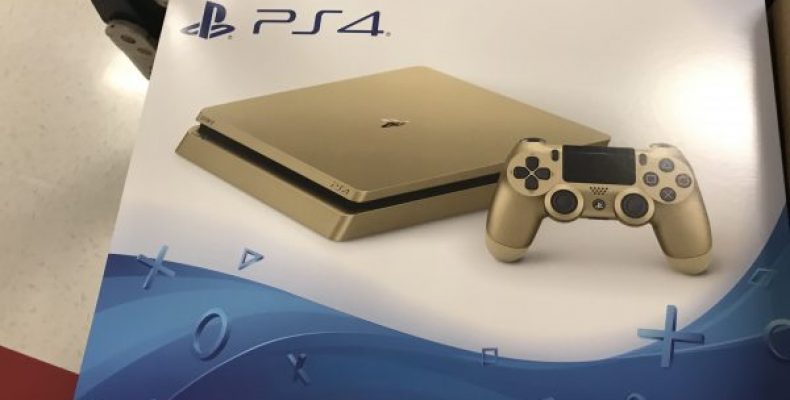 Золотая PS4 Slim в июне