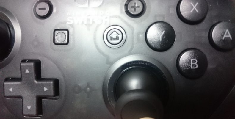 На джойстике Nintendo Switch Pro найдено послание игрокам