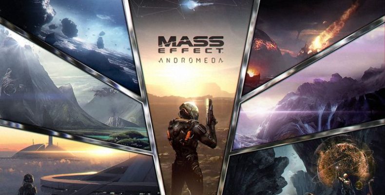 Запись первых 13 минут Mass Effect: Andromeda