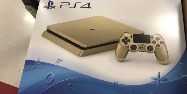 Золотая PS4 Slim в июне