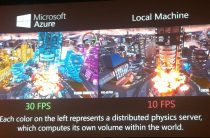 Сравнение обработки игры Crackdown 3 на локальном компьютере и в облаке Azure