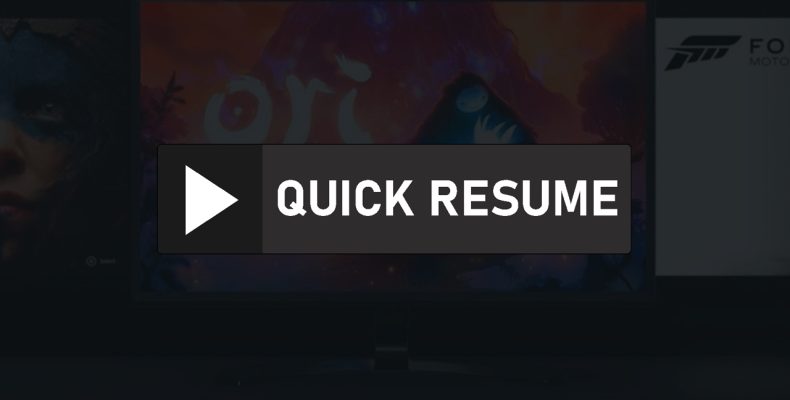 Quick Resume и быстрый перенос игры на новое устройство хочет реализовать Microsoft для PC